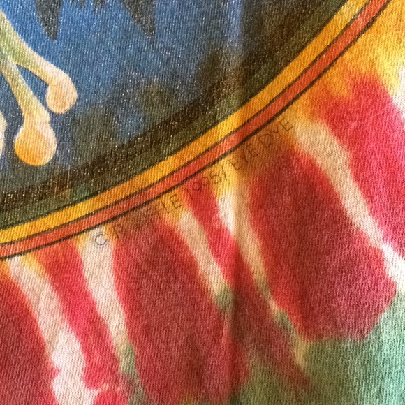 1995 R. Biffle Rasta Frog Tee - Picture 4 of 5